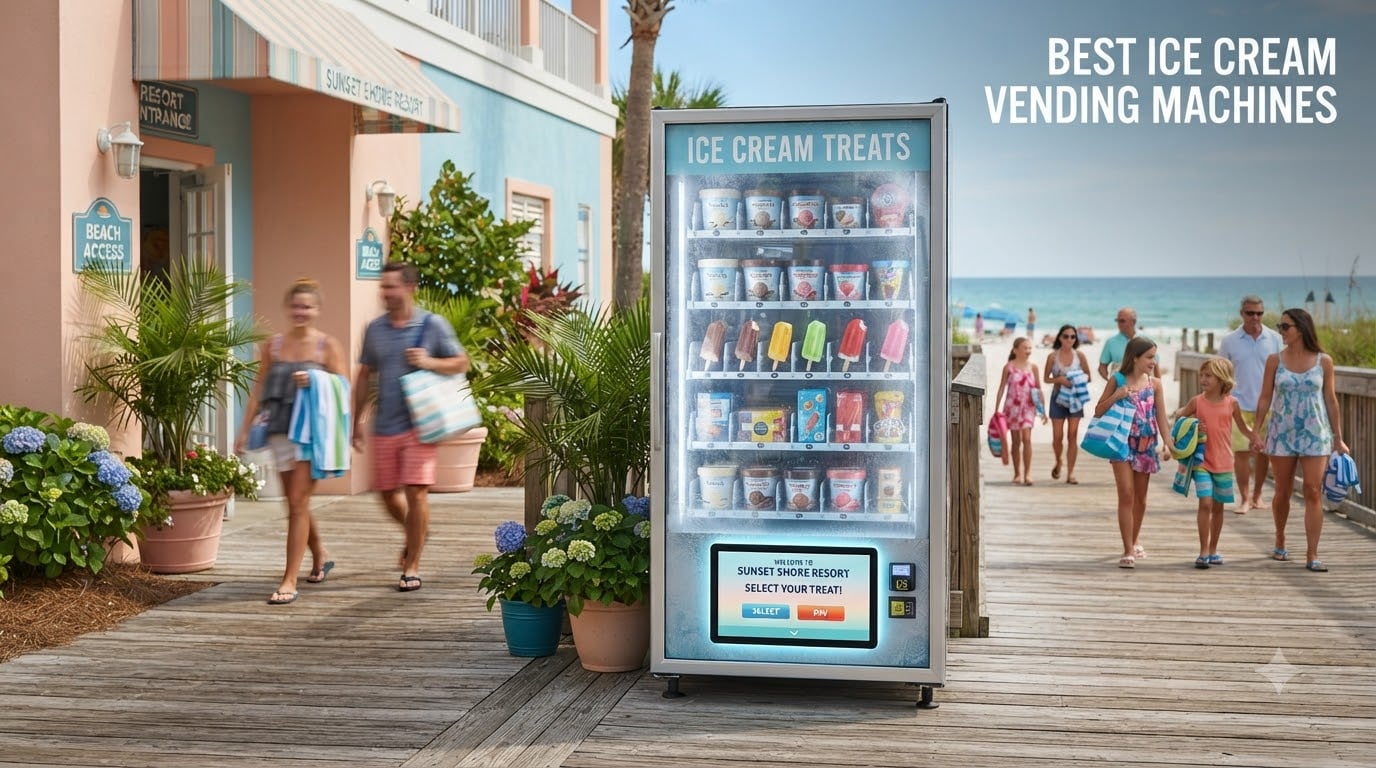 best ice cream vending machines