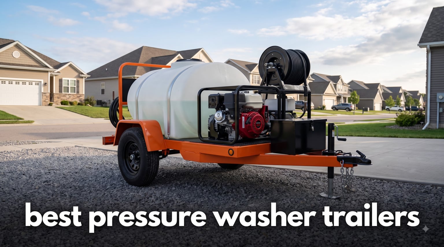 best pressure washer trailers
