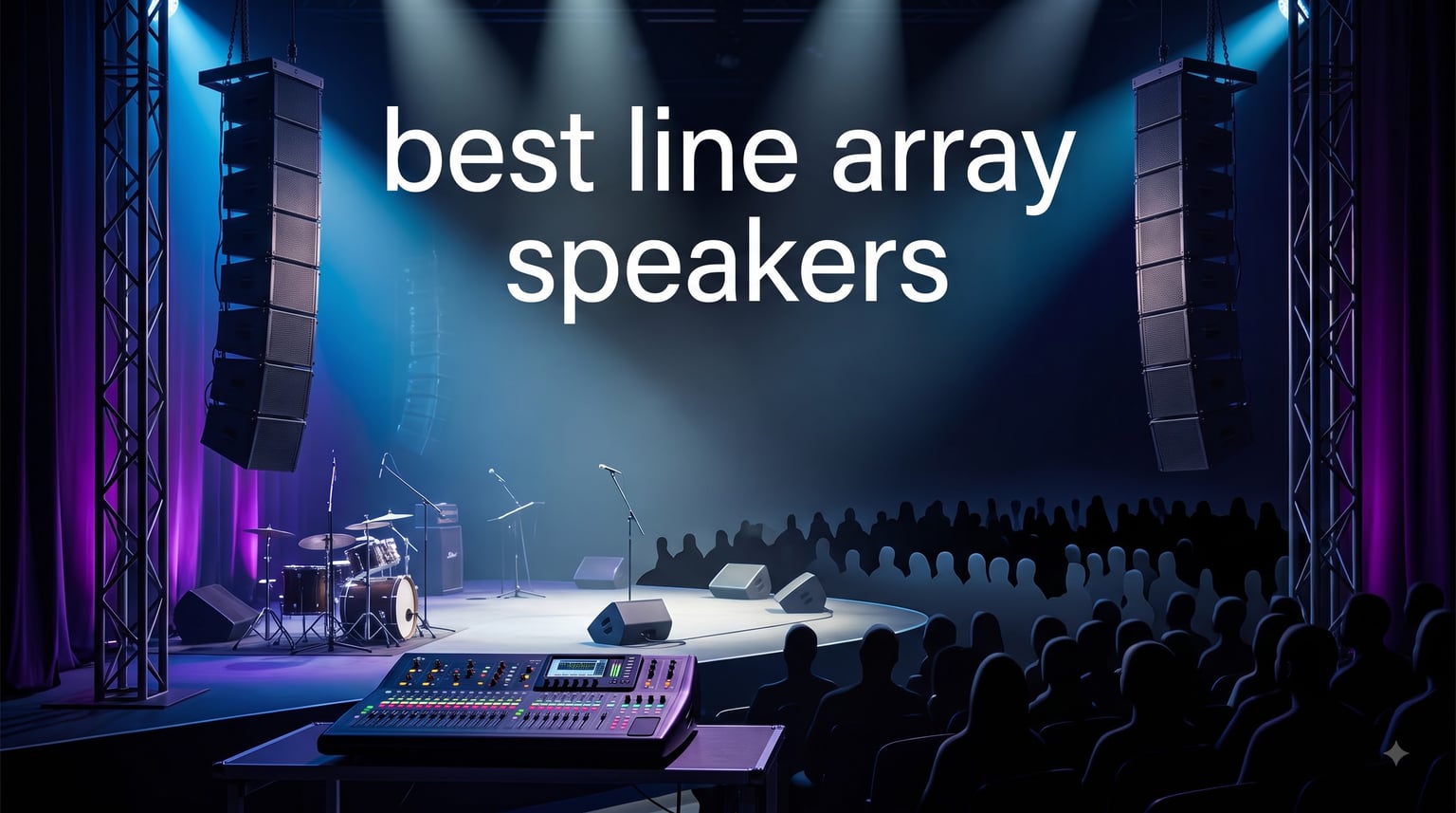best line array speakers