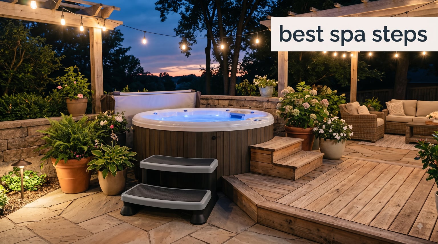 best spa steps