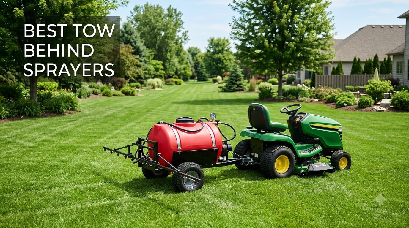 best tow behind sprayers