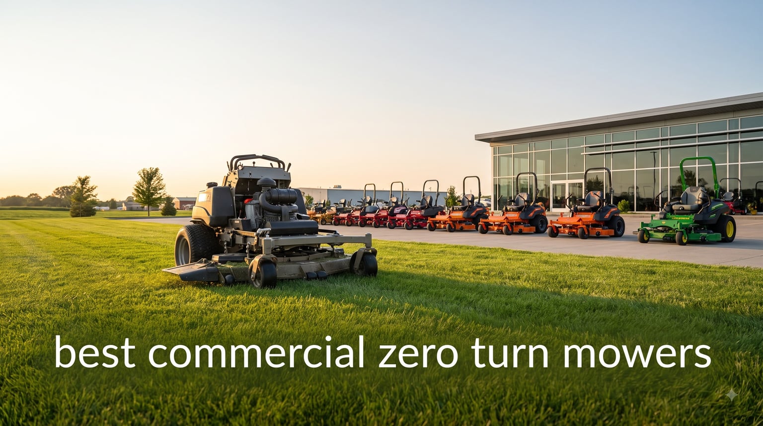 best commercial zero turn mowers