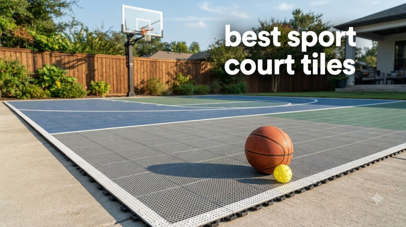 best sport court tiles