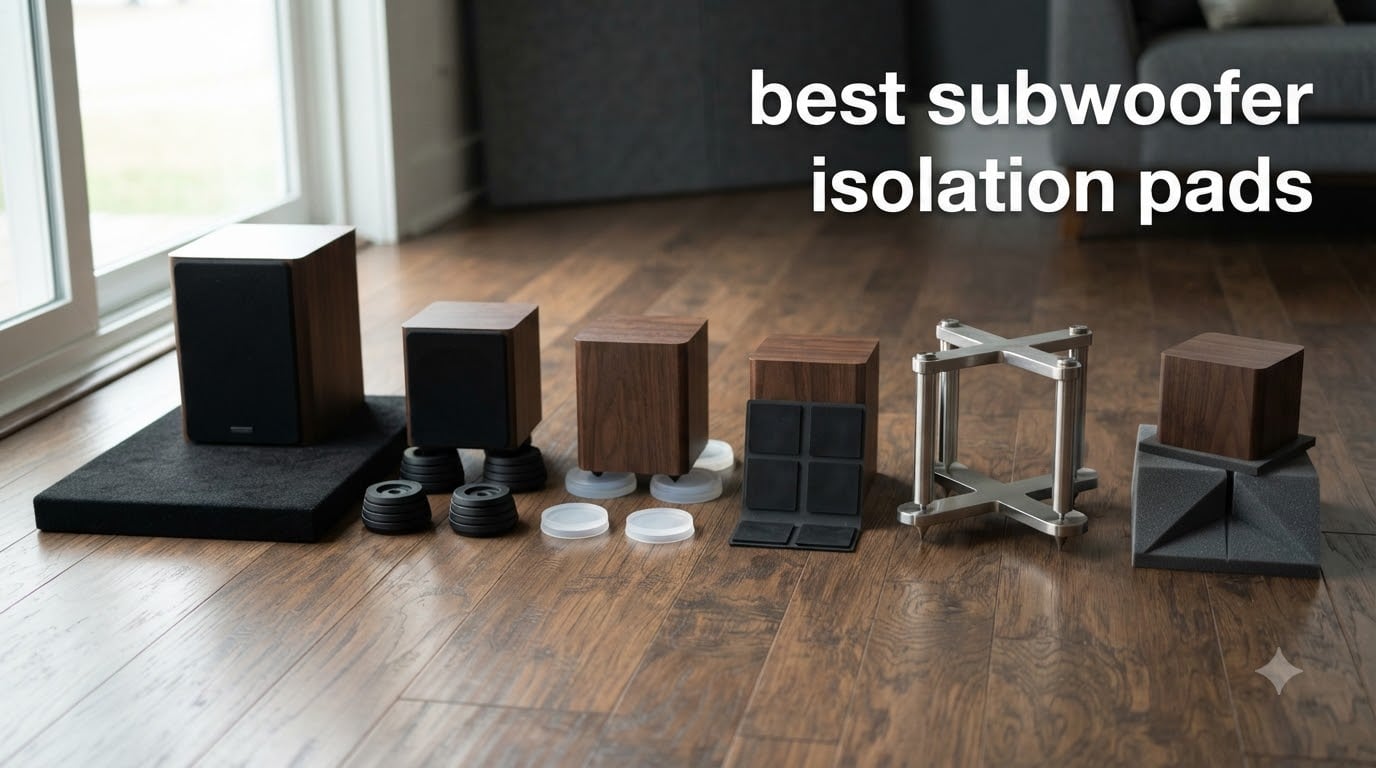 best subwoofer isolation pads