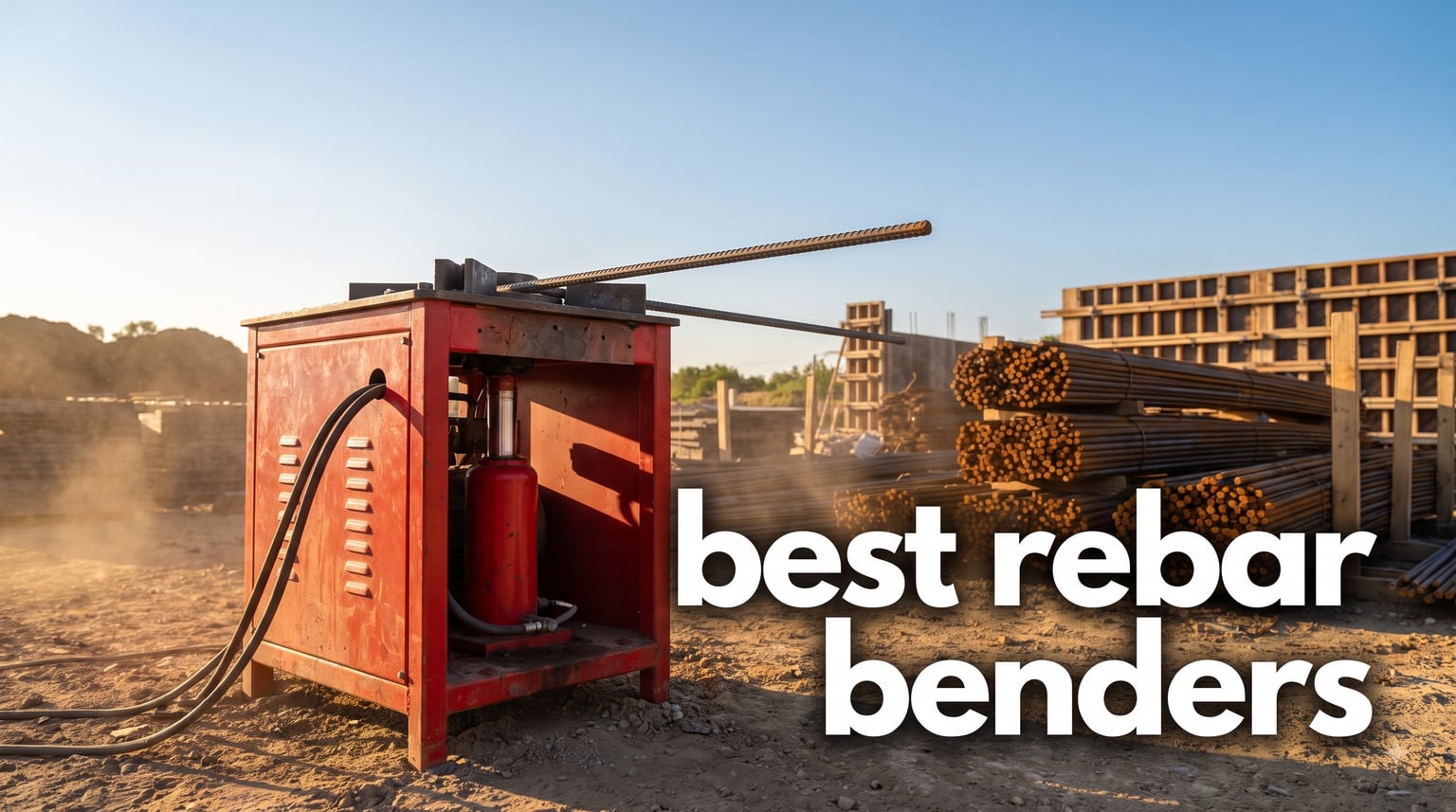 best rebar benders
