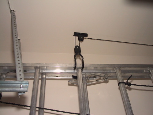 Racor - Ceiling-Mounted Bike Lift - Up to 50 lbs customer photo 1