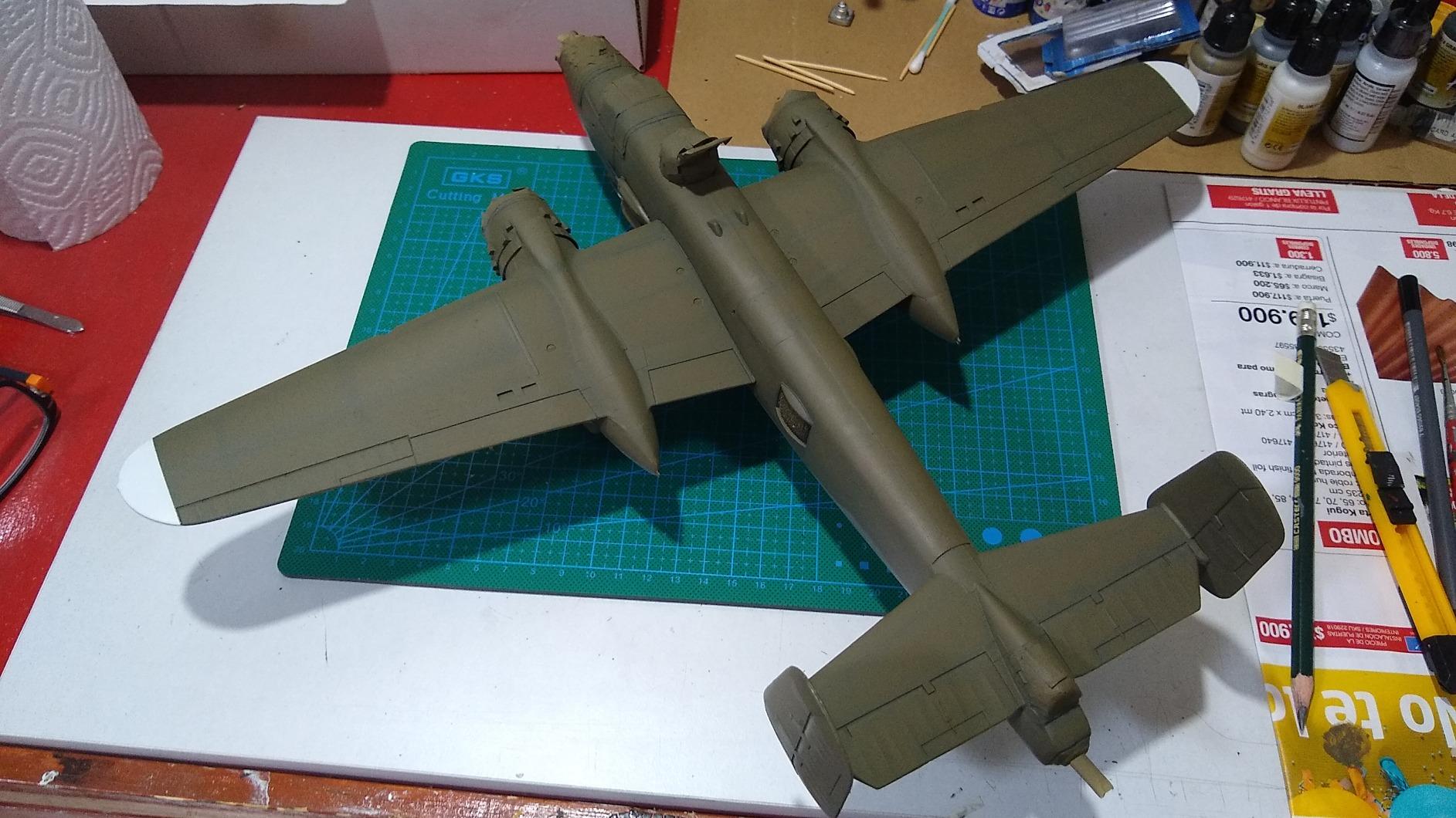 Revell 85-5512 B25J Mitchell 1:48 Scale Model Airplane Building Kit | Model 85-5512, 1:48 scale, 138 parts, skill level 4, detailed B25J Mitchell model airplane building kit for ages 12+ customer photo 2