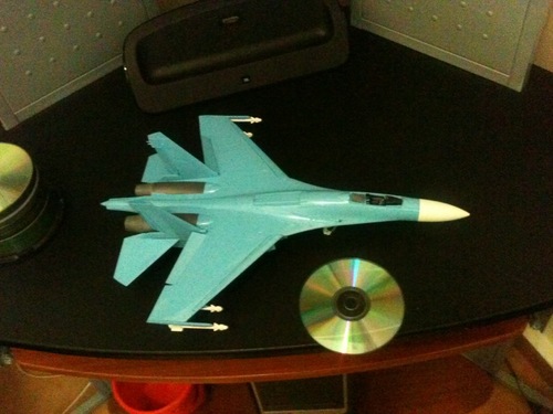 SU-27 Flanker B USSR (was kit #2131) customer photo 2