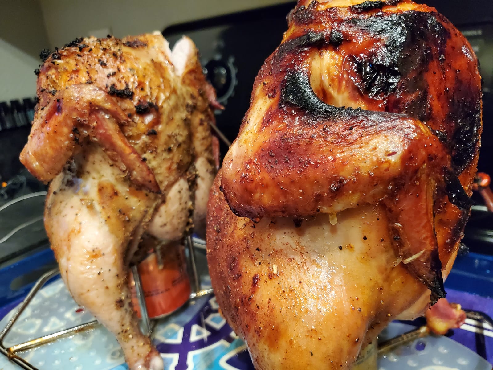 Camp Chef Twiins Beer Can Chicken Holder, Silver customer photo 2