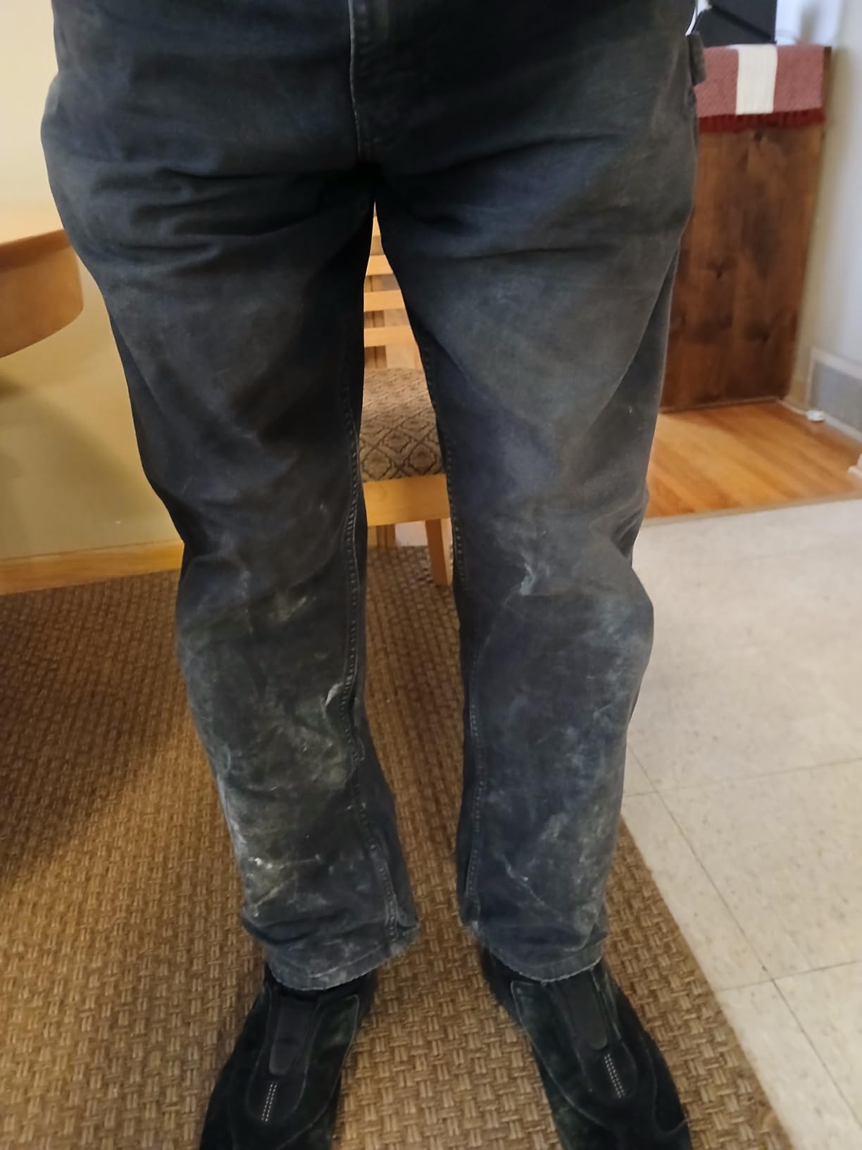 Carhartt Men's Loose Fit Washed Duck Utility Work Pant customer photo 2