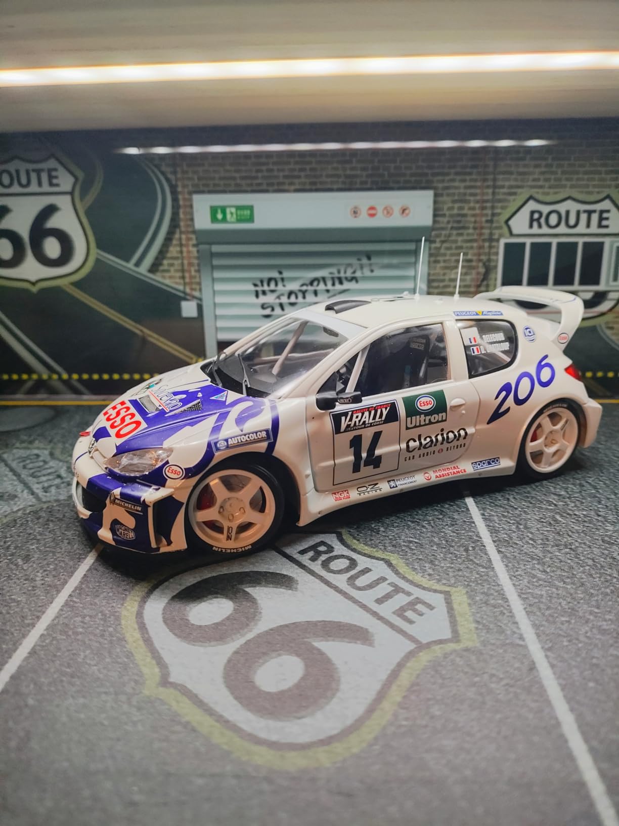 TAMIYA 1/24 Sports Car No.221 1/24 Peugeot 206 WRC 24221 customer photo 2