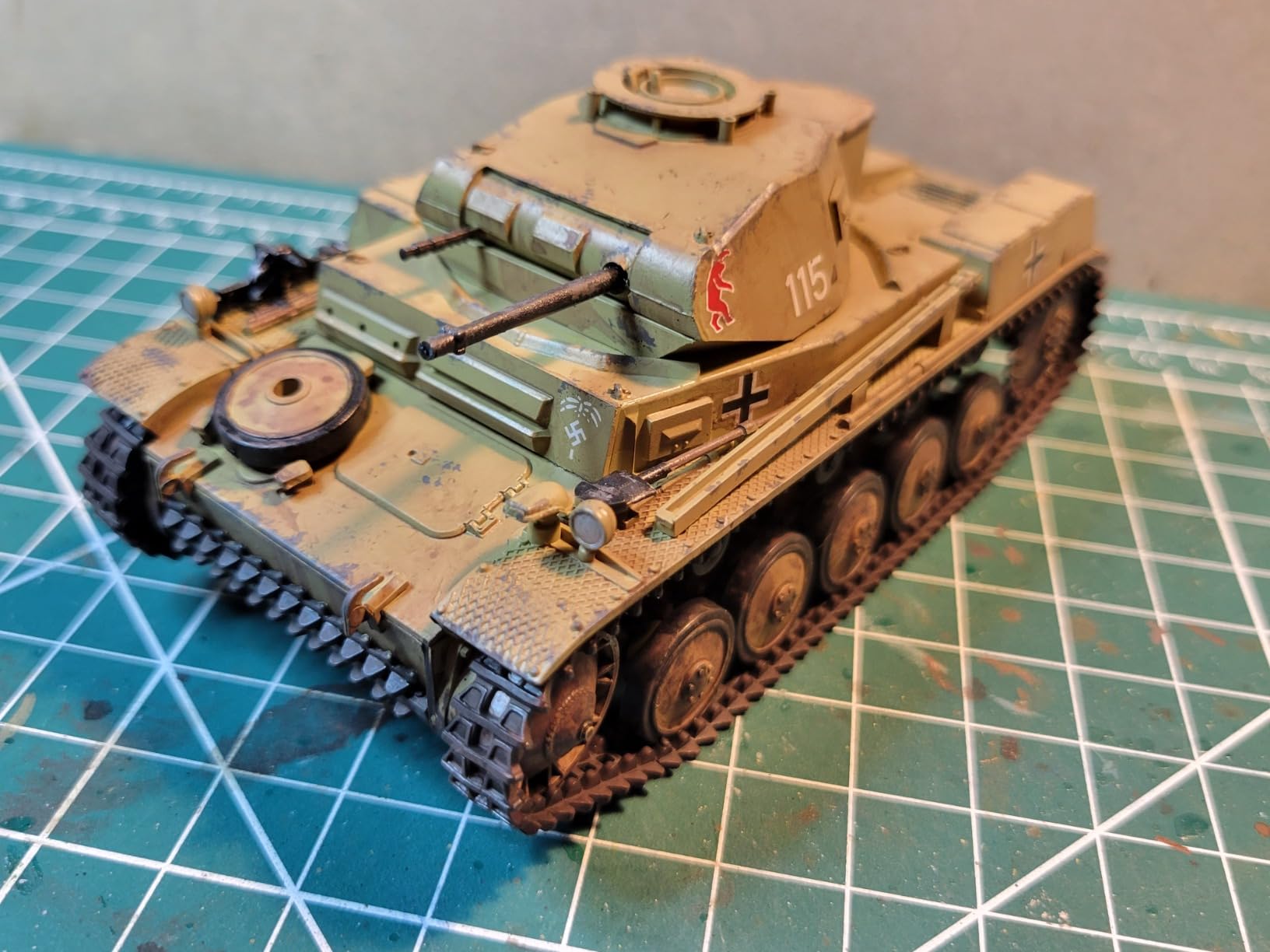 TAMIYA 35009 1/35 German PZKPFW II Plastic Model Kit for Unisex Adult customer photo 2