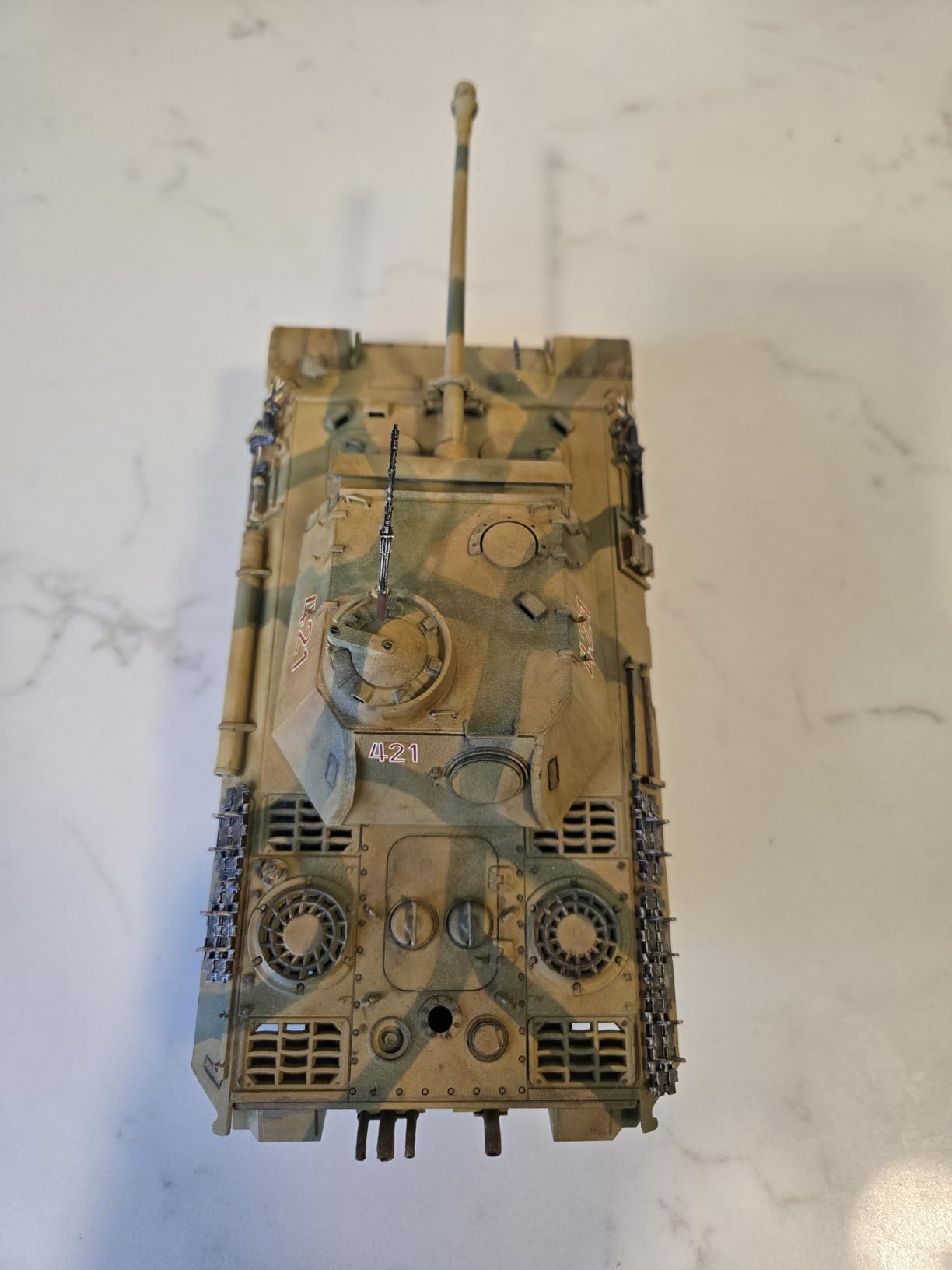 Tamiya Models German Pzkfw V Panther Ausf A Model Kit customer photo 2