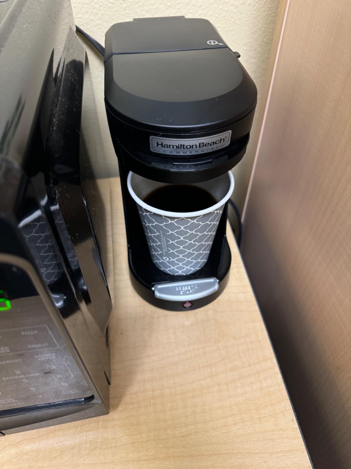 Hamilton Beach Commercial 1 Cup Pod Coffeemaker, Black, Single Serve Coffee Brewer, HDC200B customer photo 2