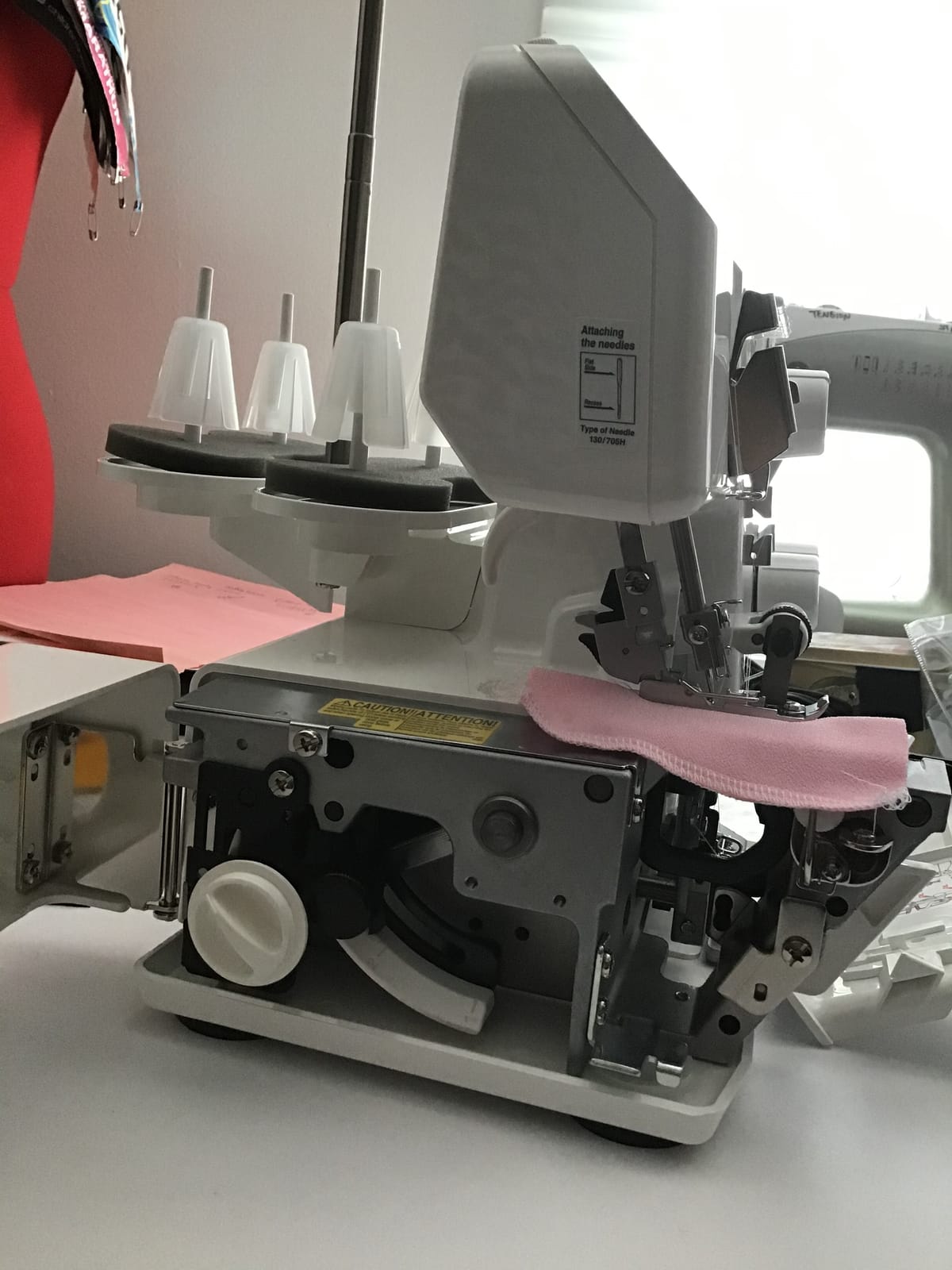 JUKI MO644D Portable Serger, White customer photo 1