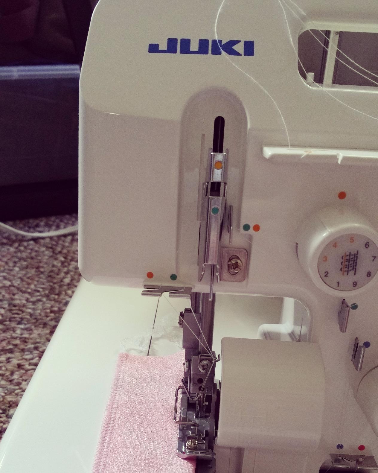 JUKI MO644D Portable Serger, White customer photo 2