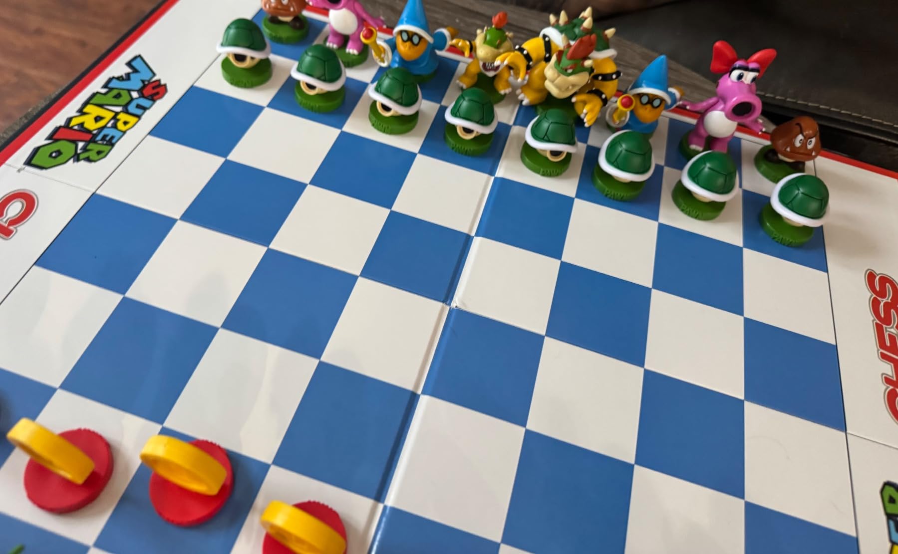 Super Mario Chess Set, 32 Custom Sculpt Game Pieces Including Iconic Characters: Mario, Luigi, Peach, Toad, Bowser, Super Mario Themed Chess Game customer photo 1