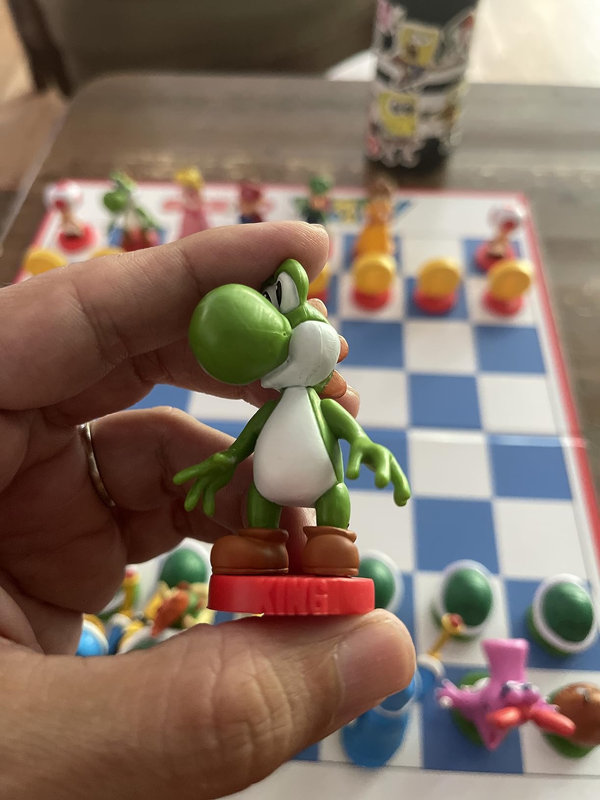 Super Mario Chess Set, 32 Custom Sculpt Game Pieces Including Iconic Characters: Mario, Luigi, Peach, Toad, Bowser, Super Mario Themed Chess Game customer photo 2