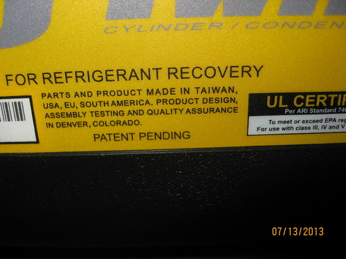 Appion G5TWIN Twin Cylinder Recovery Unit, 3 liters customer photo 1