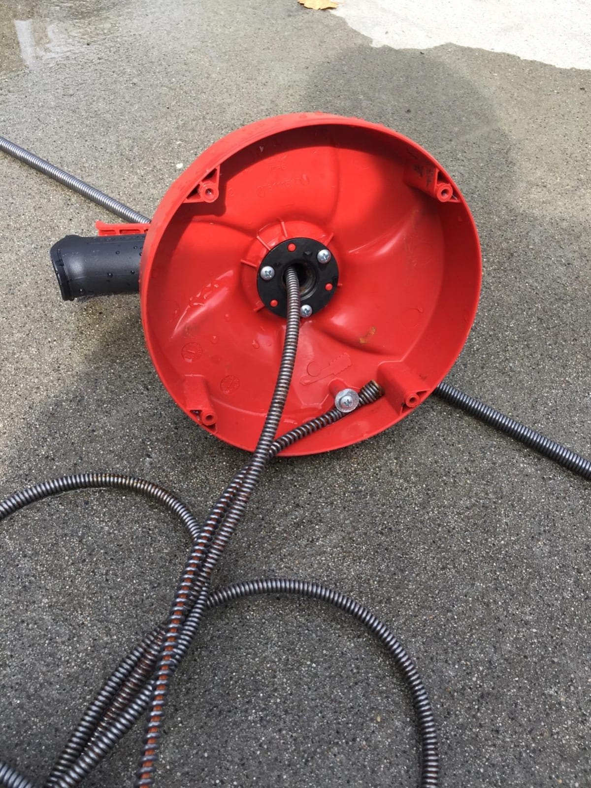 Ridgid GIDDS-813340 41408 Power Spin with AUTOFEED, Maxcore Drain Cleaner Cable, and Bulb Drain Auger to Remove Drain Clogs customer photo 1