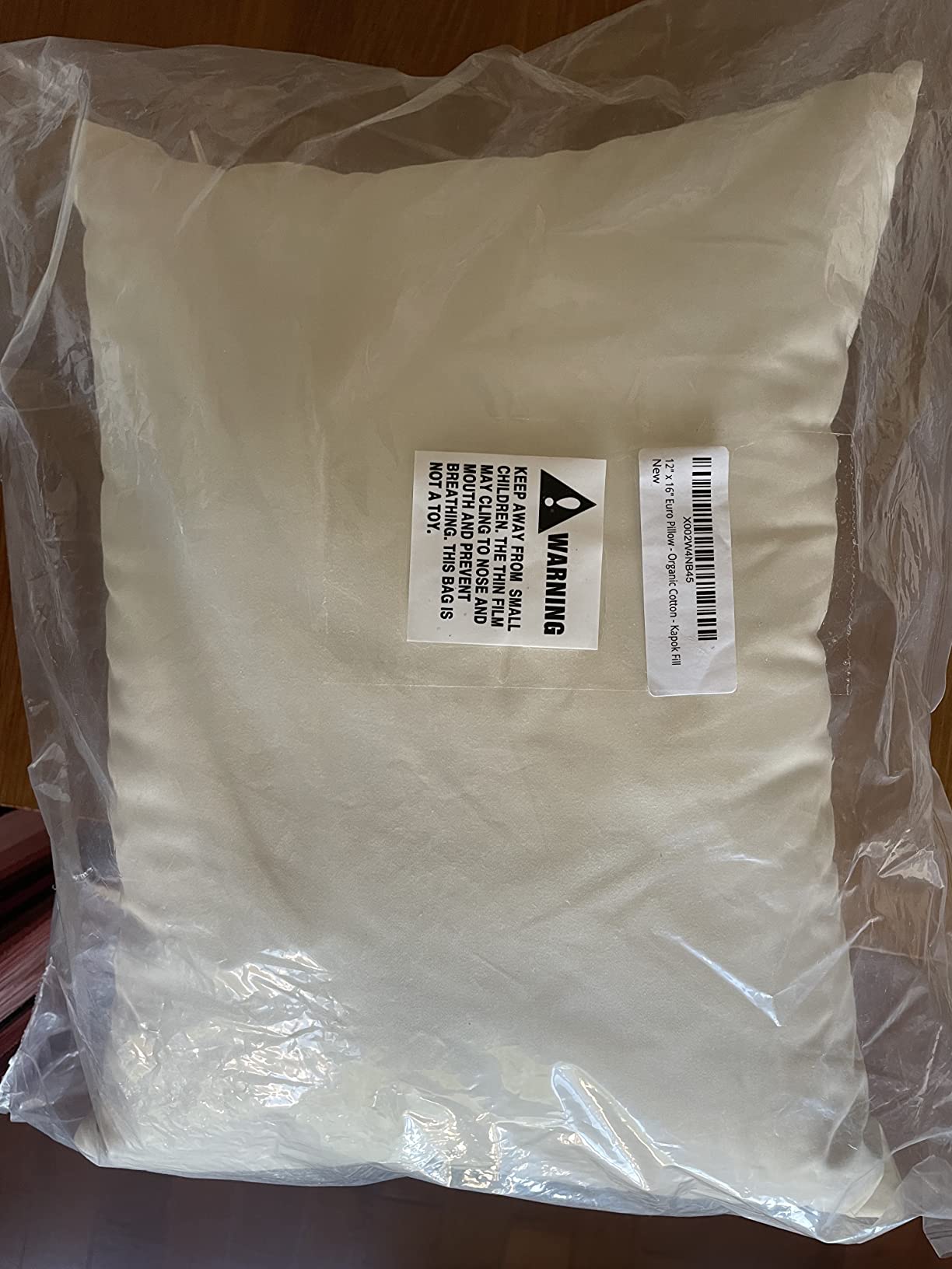 Bean Products Organic Kapok Pillow, Standard 20