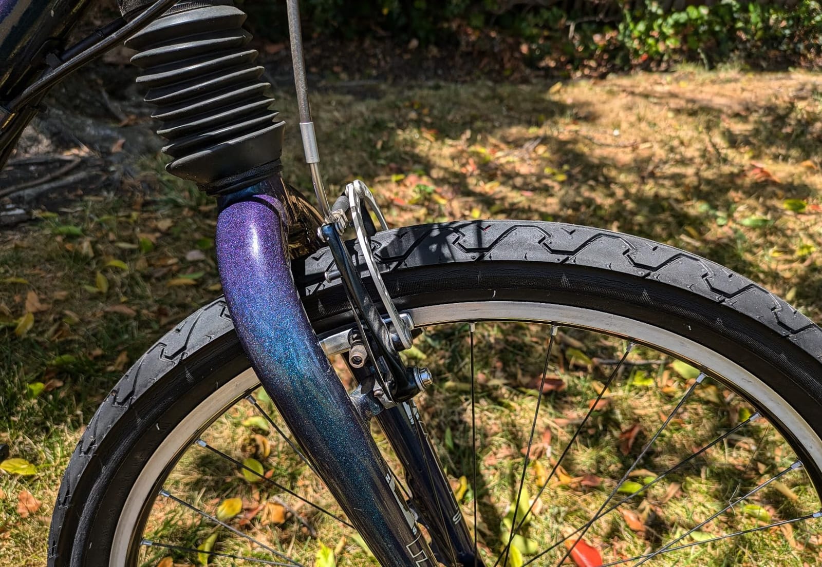 Kenda K838 Slick Wire Bead Bicycle Tire, Blackwall, 26-Inch x 1.95-Inch customer photo 2