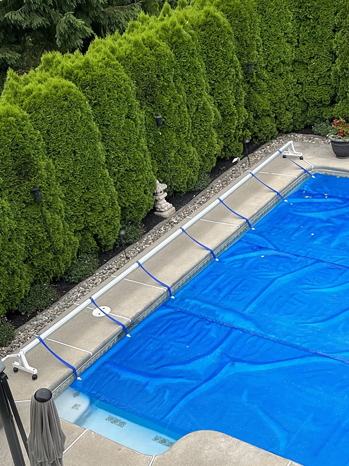 Rocky's 3A In Ground Pool Solar Reel - Up to 20 Feet Wide customer photo 2