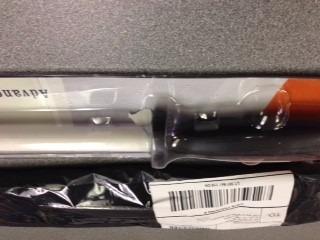 Messermeister 12” Ceramic Sharpening Rod - Knife Sharpener - Fine 1200 Grit - Ceramic Core, Large Sharpening Surface & Soft-Grip Handle customer photo 1
