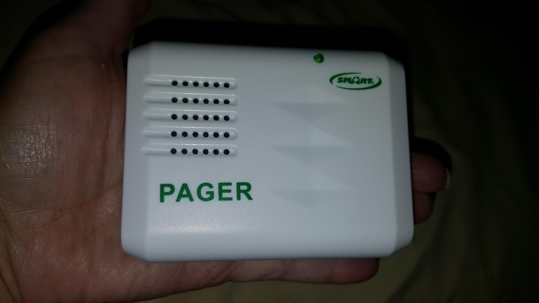 Smart Caregiver Pager System with 2 Call Buttons for Elderly Assistance, Fall Prevention, and Nurse Calling | Wearable Wireless Pager for Patient Help at Home | USA-Based Company and Customer Support customer photo 1