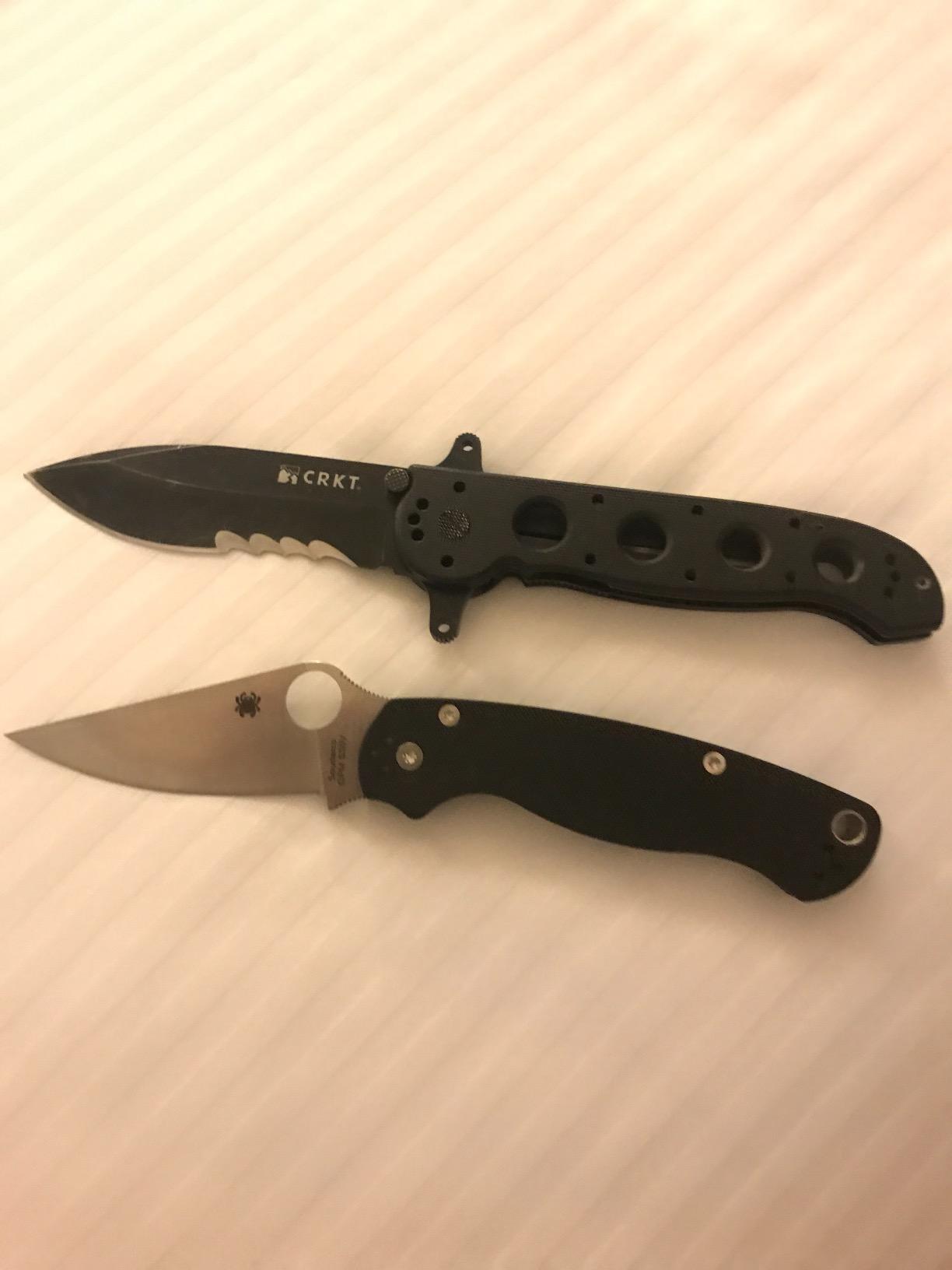 Spyderco Para Military 2 Folding Pocket Knife, PlainEdge | 8.26