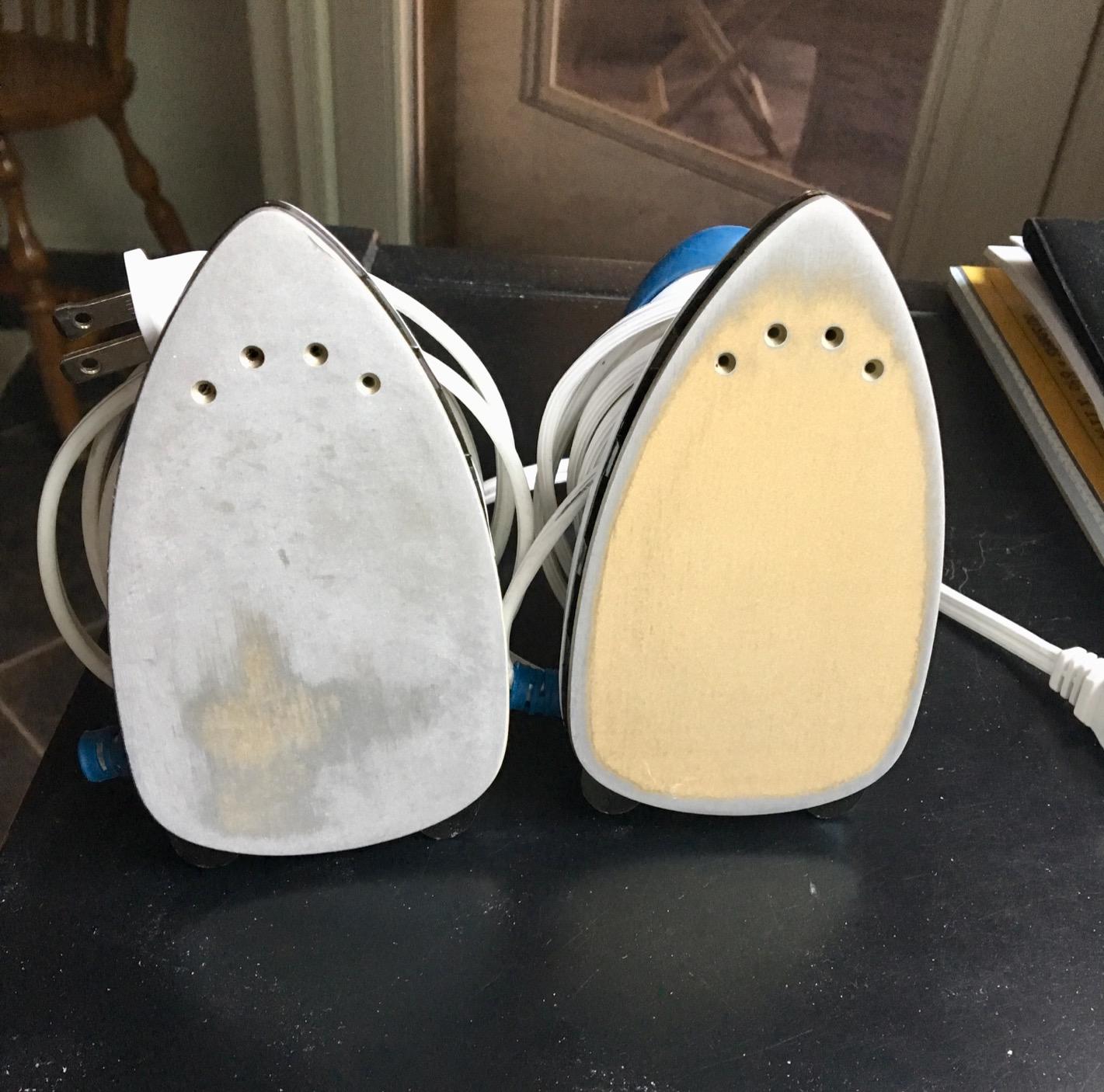 Dritz Mighty Travel Steam Iron: Mini Iron for Quilting, Crafts & Sewing, Compact Portable Travel Steamer for Home & On-the-Go Use customer photo 2