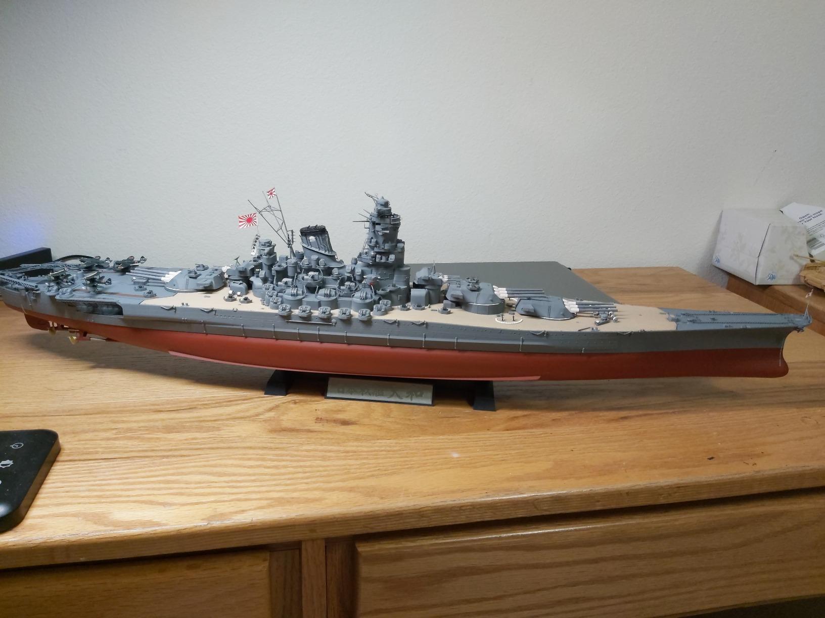 Tamiya 78025 Japanese Battleship Yamato Model Kit customer photo 1
