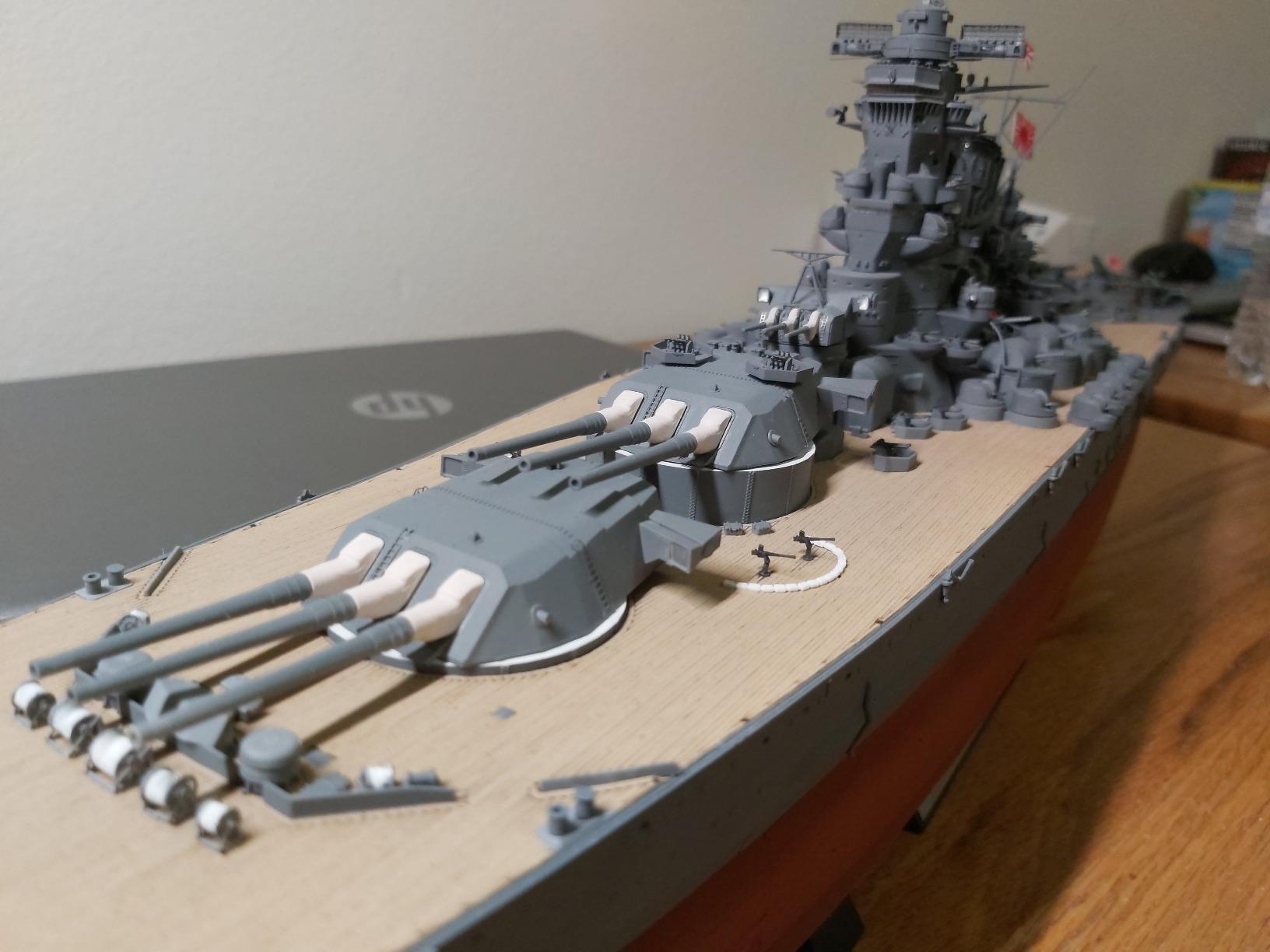 Tamiya 78025 Japanese Battleship Yamato Model Kit customer photo 2