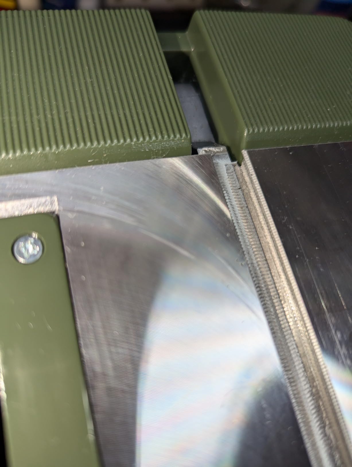 PROXXON Table Saw FET for Precision Cuts in Wood, Non-Ferrous Metals, Plastics - Adjustable Blade, Extendable Table, Low Noise Motor, 110-120V AC - 37070 customer photo 1