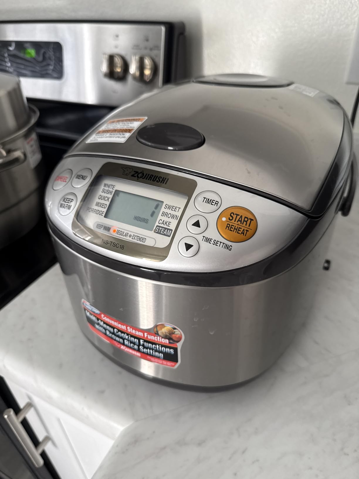 Zojirushi NS-TSC18 Micom Rice Cooker and Warmer - 1.8 Liters customer photo 1