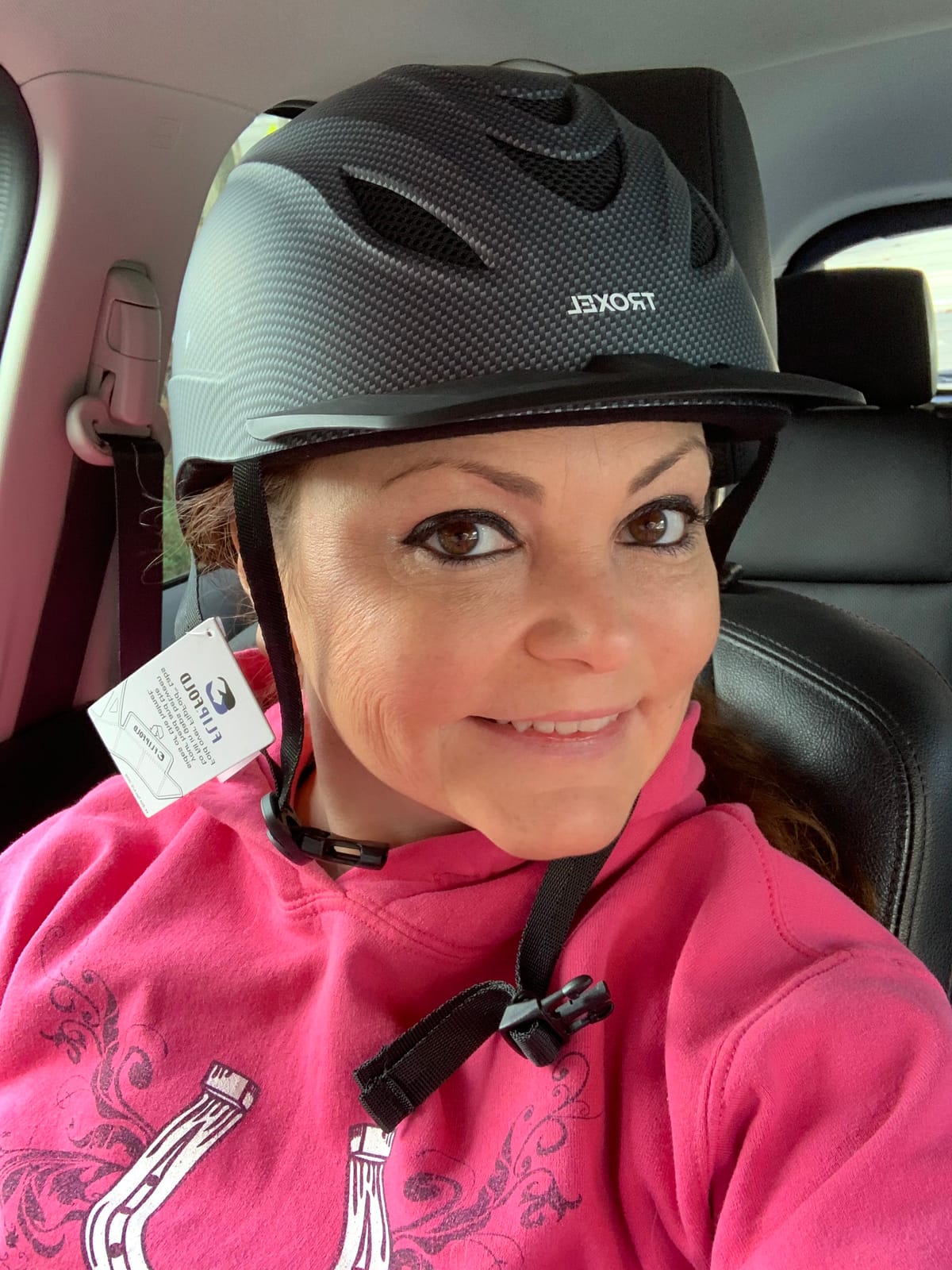 Troxel Intrepid Saddle Horse Riding Helmet, Low-Profile Adjustable Design customer photo 1