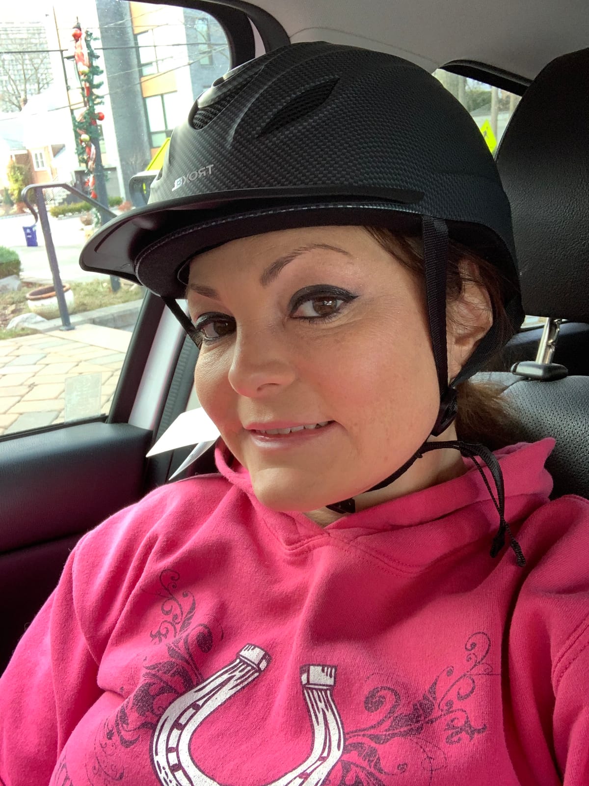Troxel Intrepid Saddle Horse Riding Helmet, Low-Profile Adjustable Design customer photo 2