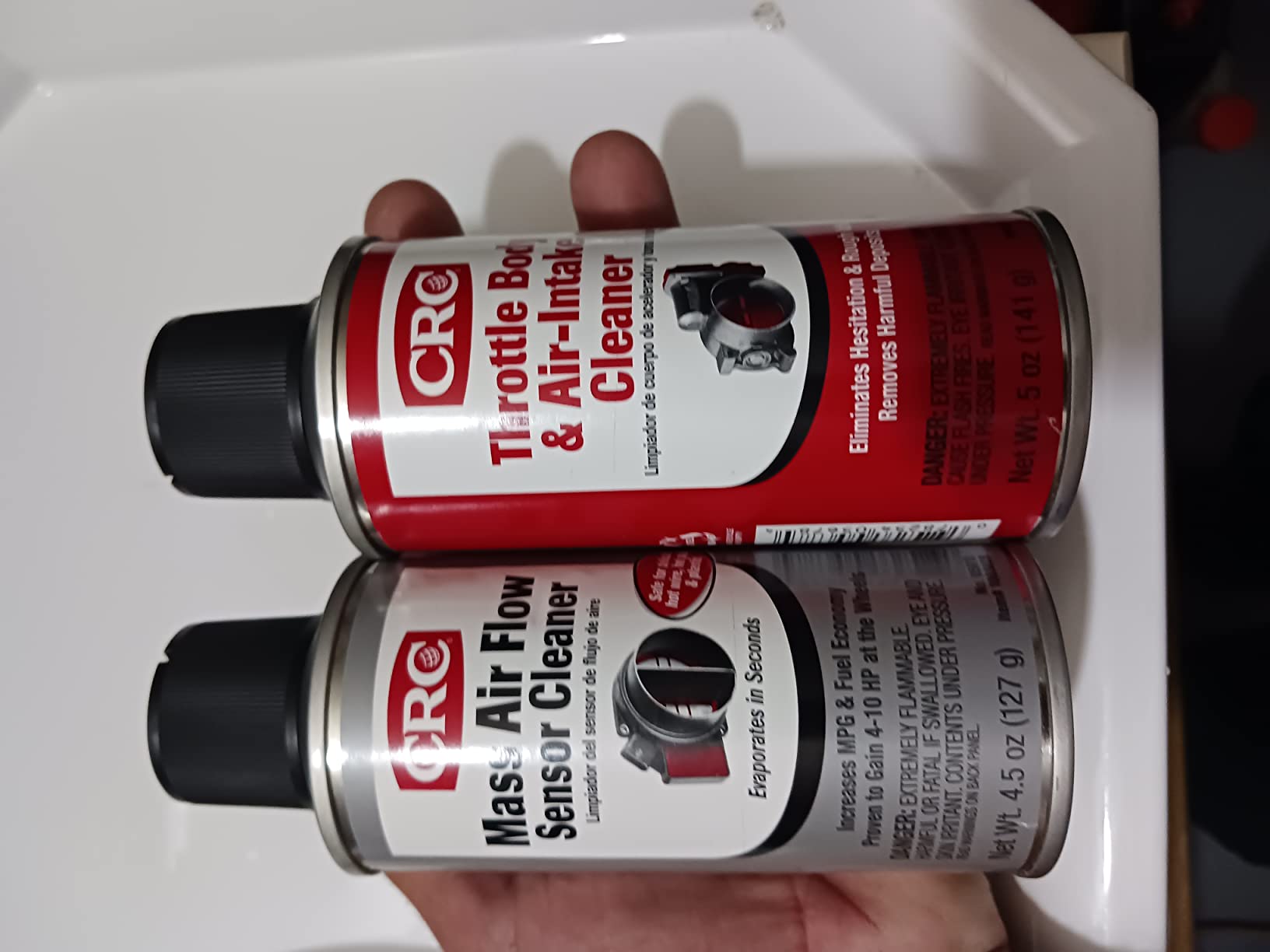 CRC (05111-6PK) Single-Use MAF and Throttle Body Cleaner - Twin Pack, (Pack of 6) customer photo 1