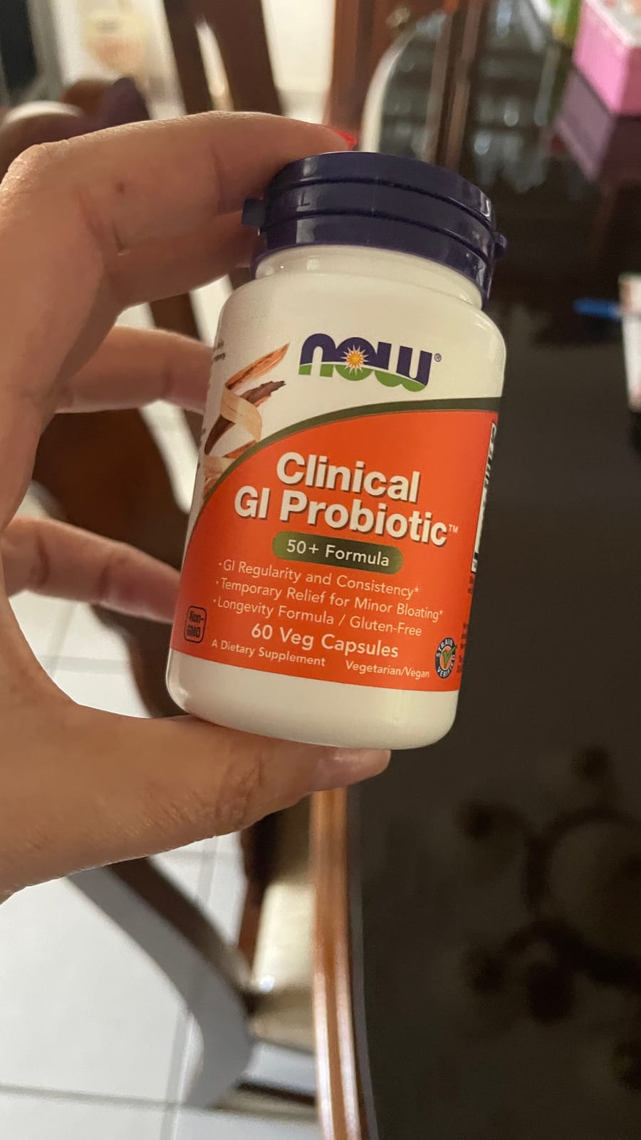 NOW Supplements, Clinical GI Probiotic™, 50+, Gluten Free, 60 Veg Caps customer photo 1