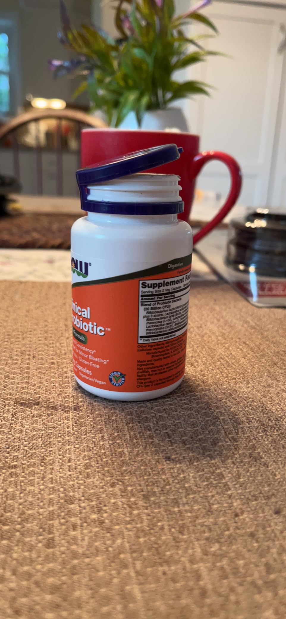 NOW Supplements, Clinical GI Probiotic™, 50+, Gluten Free, 60 Veg Caps customer photo 2