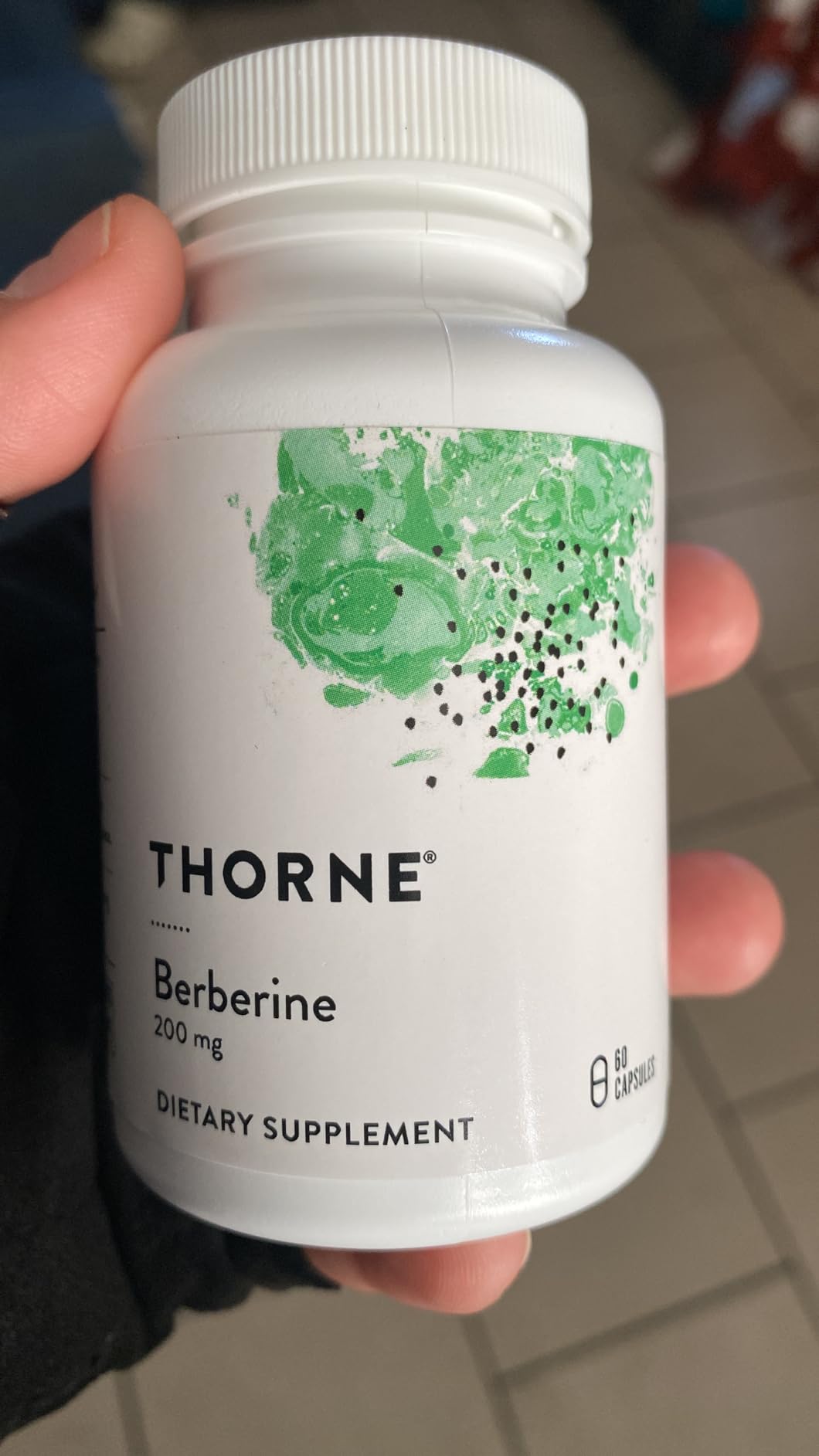 THORNE Berberine, 200 mg Berberine HCl Supplement, 60 Capsules | Supports Heart & Metabolic Health, Immune System, Healthy GI & Cholesterol*, Gluten, Dairy & Soy-Free, NSF Contents Certified customer photo 1