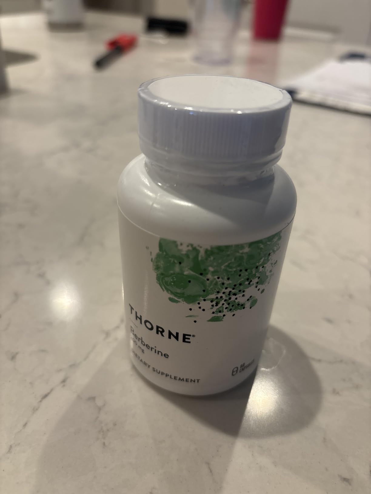 THORNE Berberine, 200 mg Berberine HCl Supplement, 60 Capsules | Supports Heart & Metabolic Health, Immune System, Healthy GI & Cholesterol*, Gluten, Dairy & Soy-Free, NSF Contents Certified customer photo 2