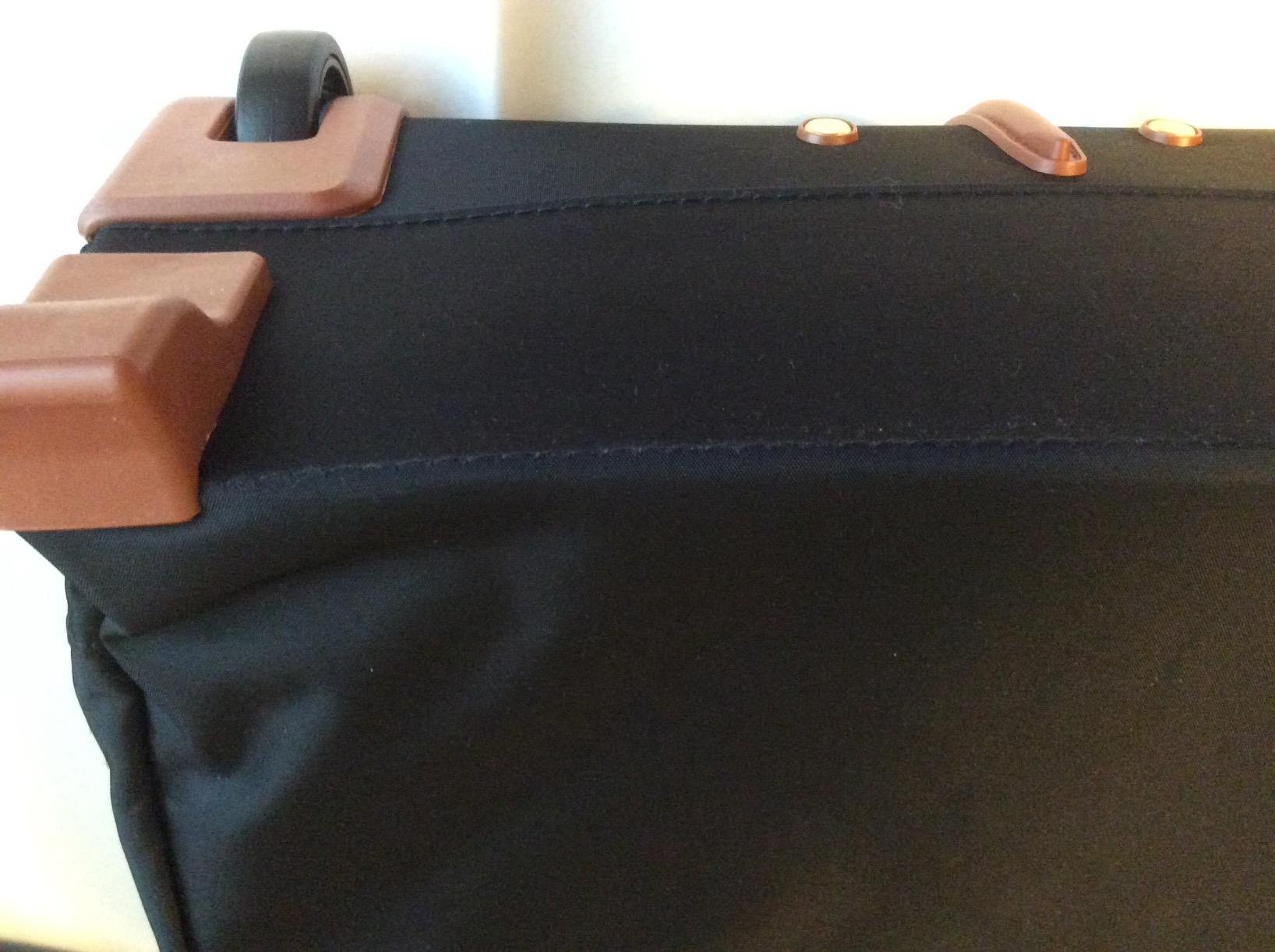 Bric's X-Travel 2.0 Rolling Carry-On 16 x 13.7 x 6 Inch, Water-Resistant Underseat Bag with Silent Wheels, Retractable Handle and Laptop Pocket - Navy customer photo 1