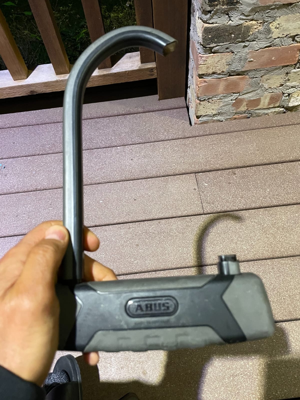 Abus Granit X-Plus 540 U Lock customer photo 2