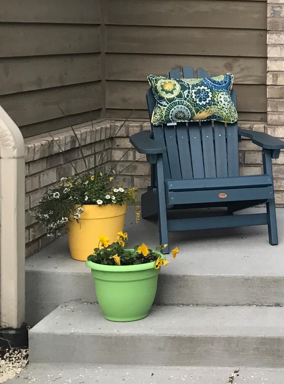 Pillow Perfect - 535265 Outdoor/Indoor Omnia Lagoon Throw Pillows, 18.5