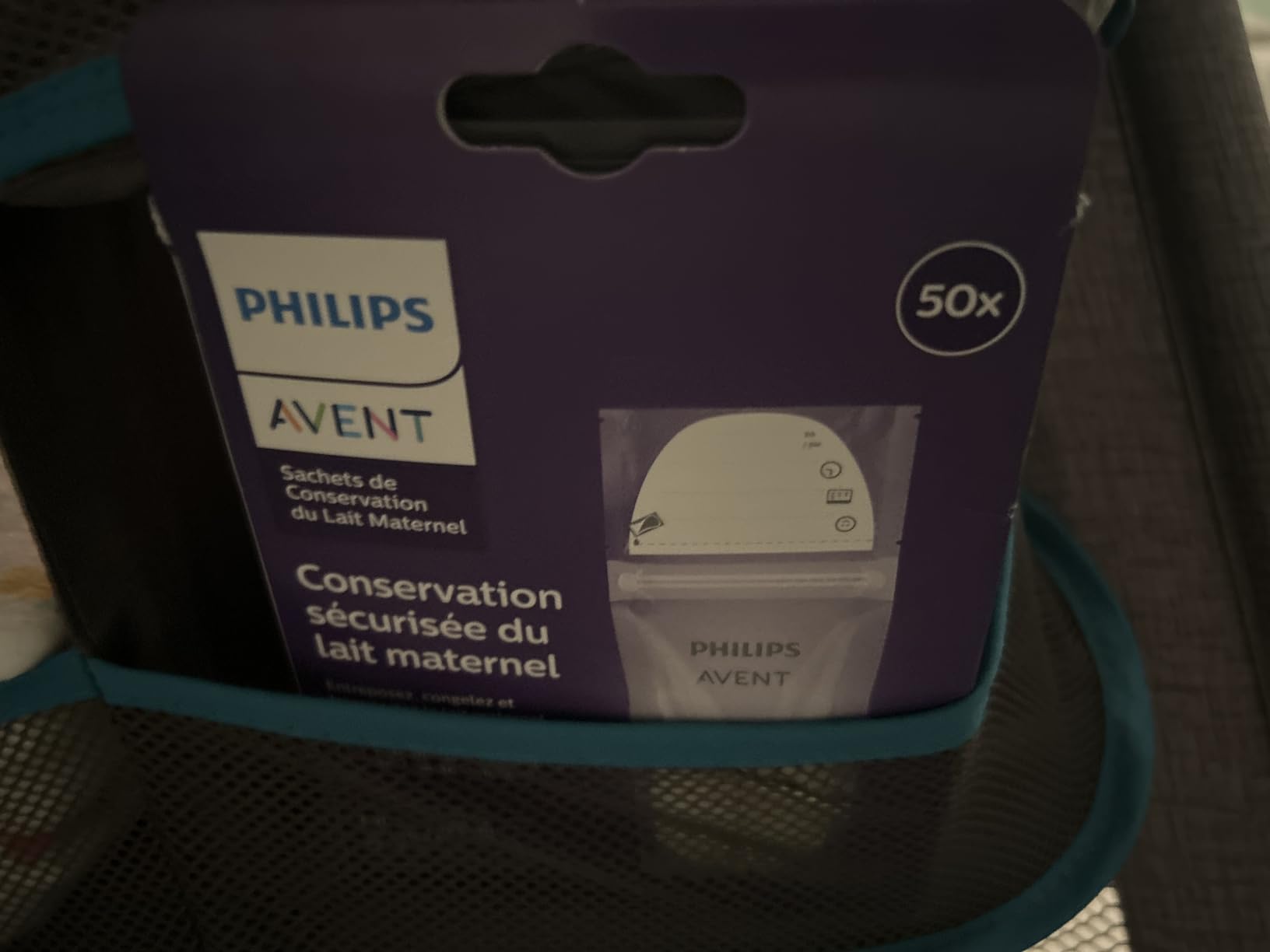 Philips Avent Breast Milk Storage Bags, 6 oz, 50-Pack customer photo 1