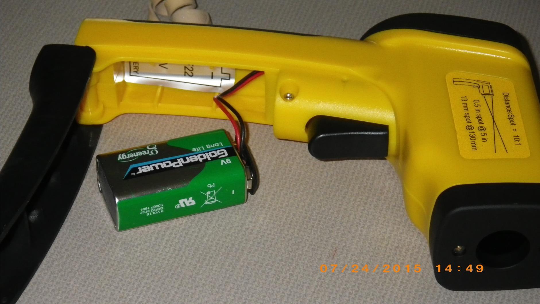 eT650D Temperature Gun by ennoLogic - Dual Laser Non-Contact Infrared Thermometer -58F to 1202F - NIST Option Available customer photo 2