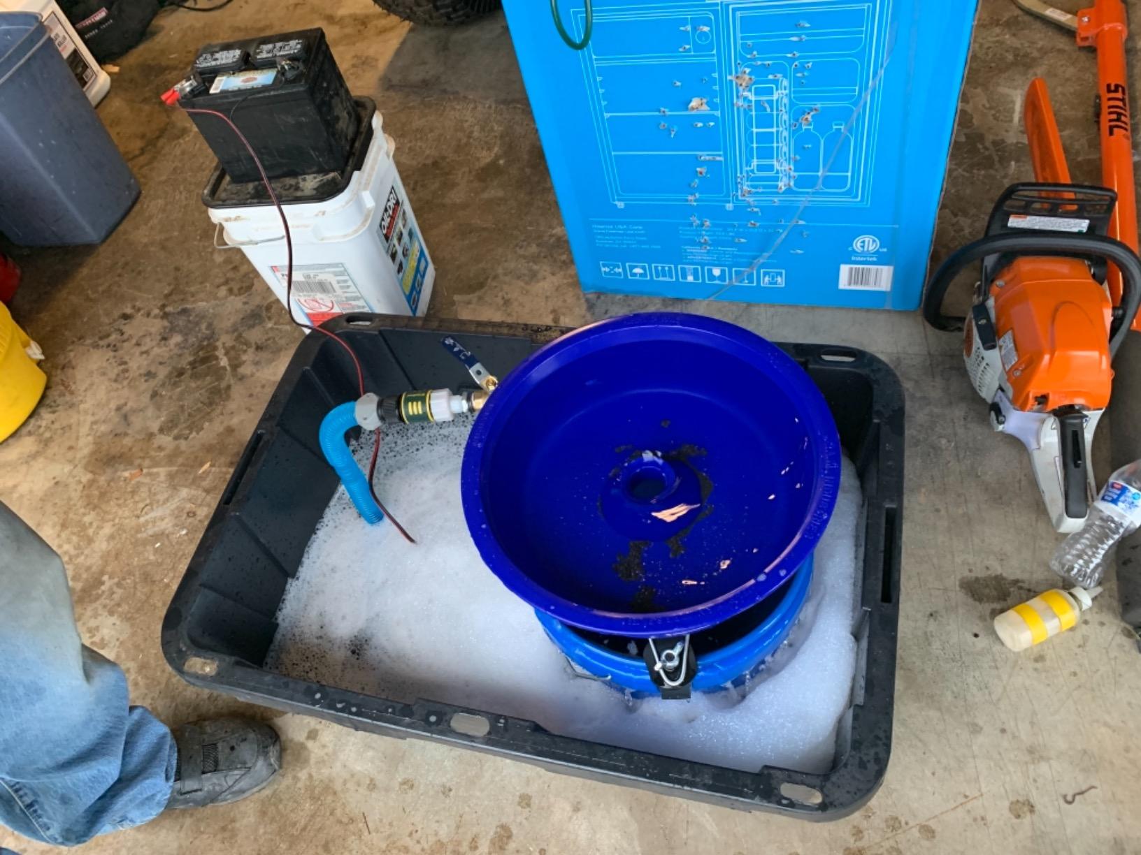 Gold Mining Equipment with Pump, Leg Levelers, Vial - Gold Mining Equipment customer photo 2