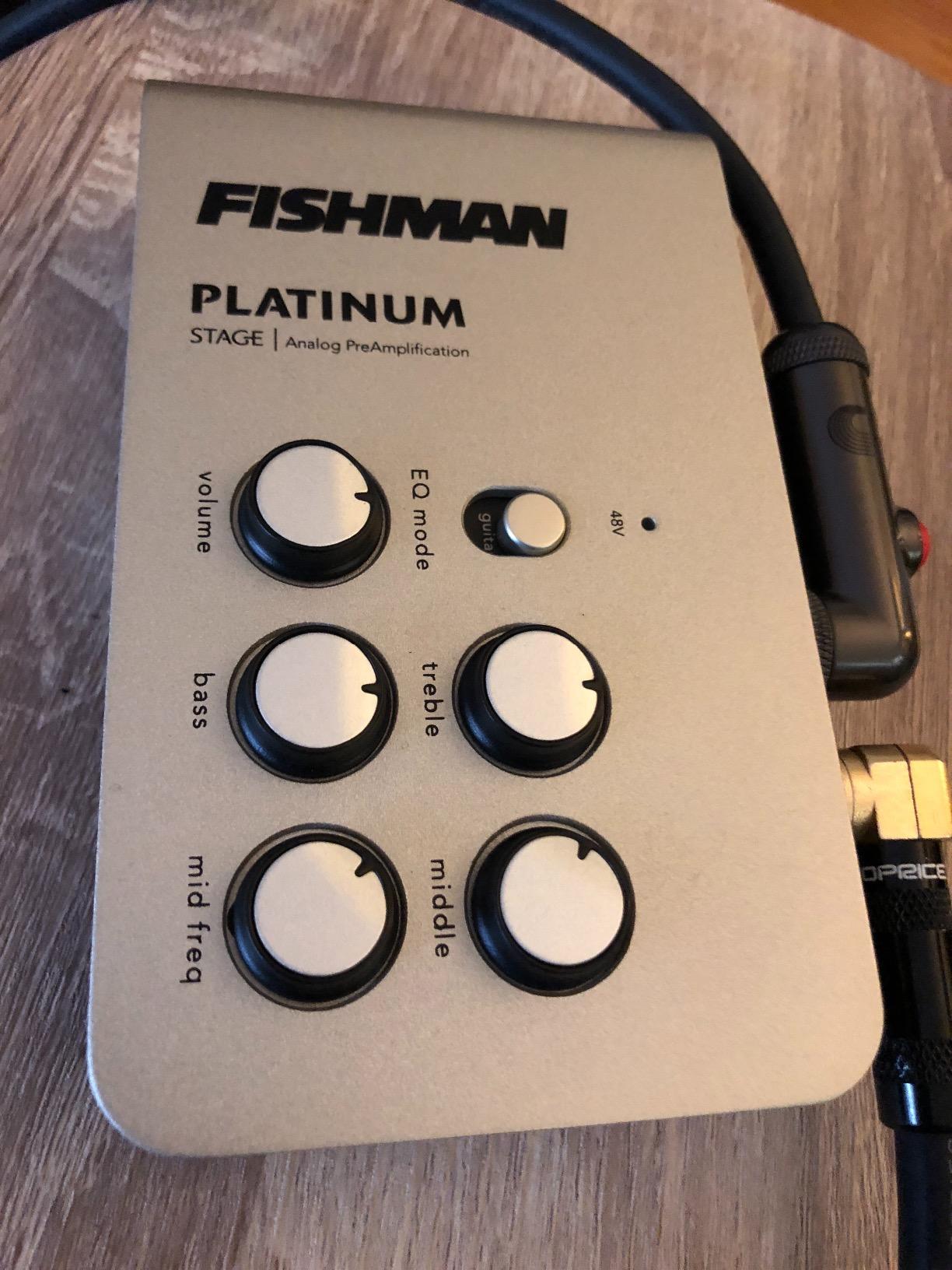 Fishman Platinum Pro EQ/DI Analog Preamp Pedal customer photo 1