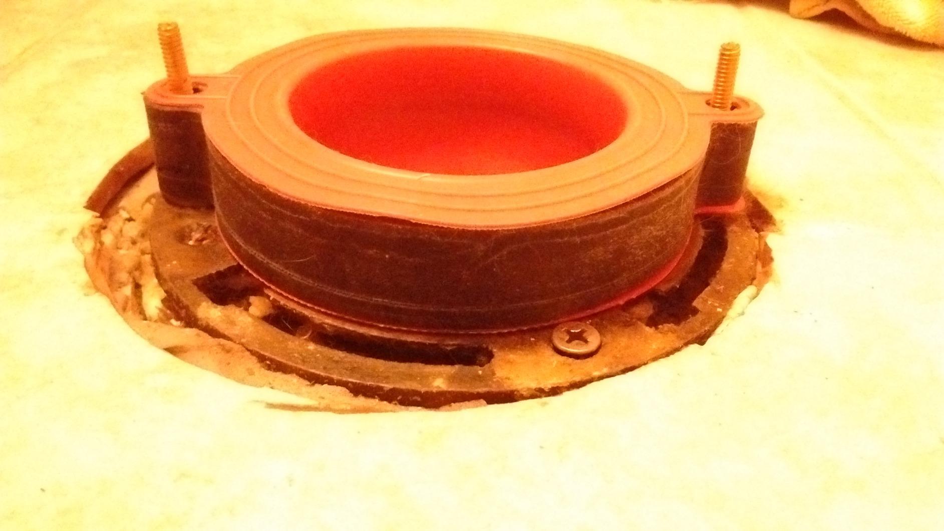 Korky WaxFree Toilet Seal Kit with Hardware - Easy to Install - 6000 customer photo 1